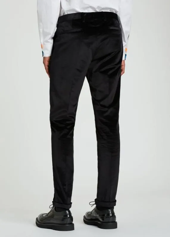 Mens SlimFit Velvet Pants Paul Smith Pants Mens SlimFit Velvet Pants Paul Smith Pants