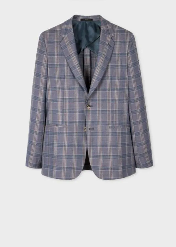 Mens SlimFit Wool Check SuitWool Check TwoButton BlazerWool Check Pants Paul Smith Suits Mens SlimFit Wool Check SuitWool Check TwoButton BlazerWool Check Pants Paul Smith Suits