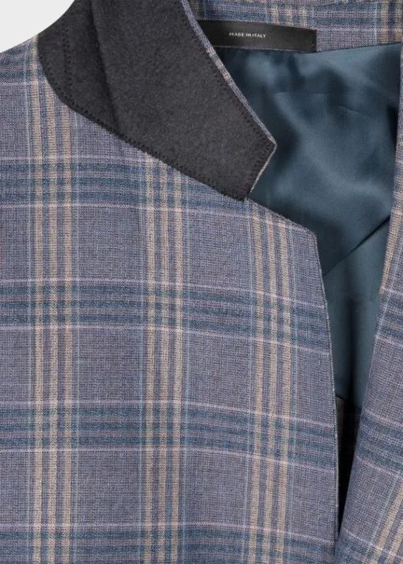 Mens SlimFit Wool Check SuitWool Check TwoButton BlazerWool Check Pants Paul Smith Suits Mens SlimFit Wool Check SuitWool Check TwoButton BlazerWool Check Pants Paul Smith Suits