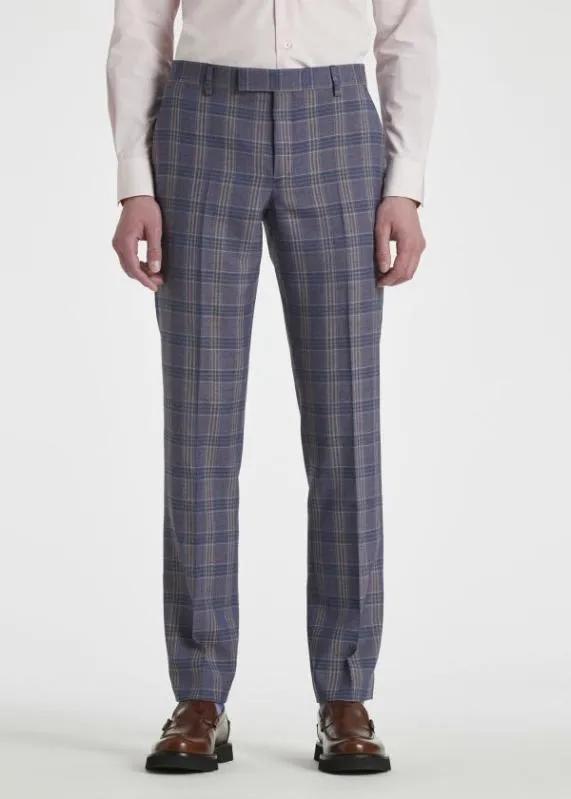 Mens SlimFit Wool Check SuitWool Check TwoButton BlazerWool Check Pants Paul Smith Suits Mens SlimFit Wool Check SuitWool Check TwoButton BlazerWool Check Pants Paul Smith Suits
