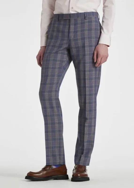 Mens SlimFit Wool Check SuitWool Check TwoButton BlazerWool Check Pants Paul Smith Suits Mens SlimFit Wool Check SuitWool Check TwoButton BlazerWool Check Pants Paul Smith Suits