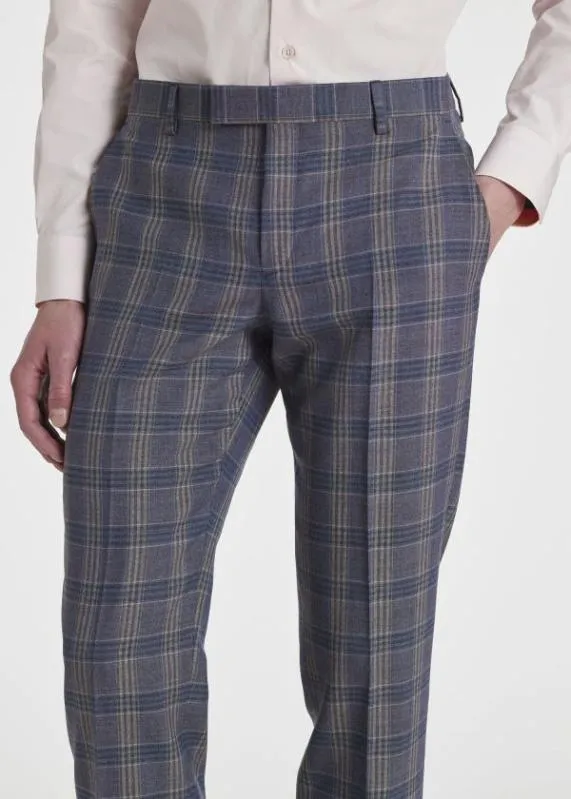 Mens SlimFit Wool Check SuitWool Check TwoButton BlazerWool Check Pants Paul Smith Suits Mens SlimFit Wool Check SuitWool Check TwoButton BlazerWool Check Pants Paul Smith Suits
