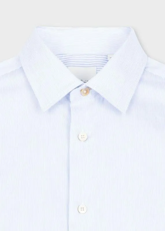 Mens TailoredFit 039Fine Stripe039 Easy Care Shirt Paul Smith Shirts Mens TailoredFit 039Fine Stripe039 Easy Care Shirt Paul Smith Shirts