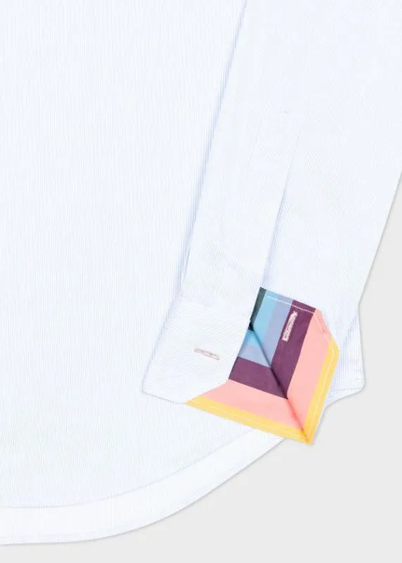 Mens TailoredFit 039Fine Stripe039 Easy Care Shirt Paul Smith Shirts Mens TailoredFit 039Fine Stripe039 Easy Care Shirt Paul Smith Shirts