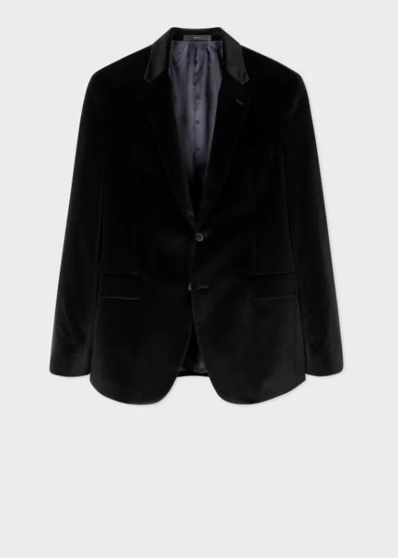 Mens The Kensington 8211 SlimFit Velvet TwoButton Blazer Paul Smith Blazers