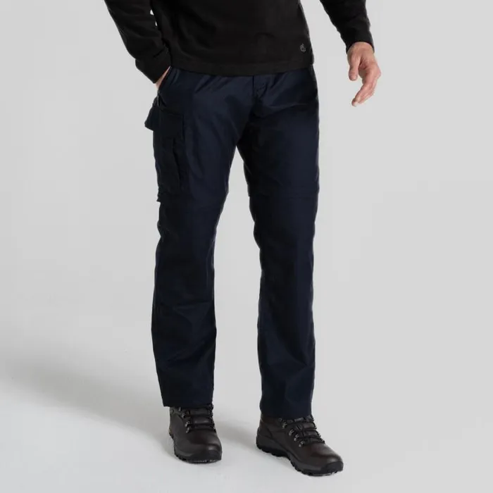Mens Walking Trousers Craghoppers Expert Kiwi Tailored Convertible Trousers Dark Navy Mens Walking Trousers Craghoppers Expert Kiwi Tailored Convertible Trousers Dark Navy