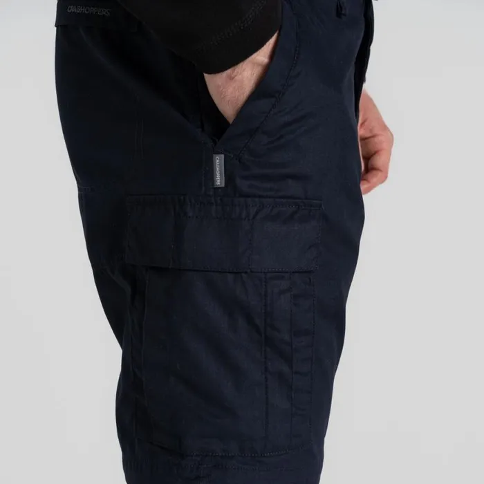 Mens Walking Trousers Craghoppers Expert Kiwi Tailored Convertible Trousers Dark Navy Mens Walking Trousers Craghoppers Expert Kiwi Tailored Convertible Trousers Dark Navy