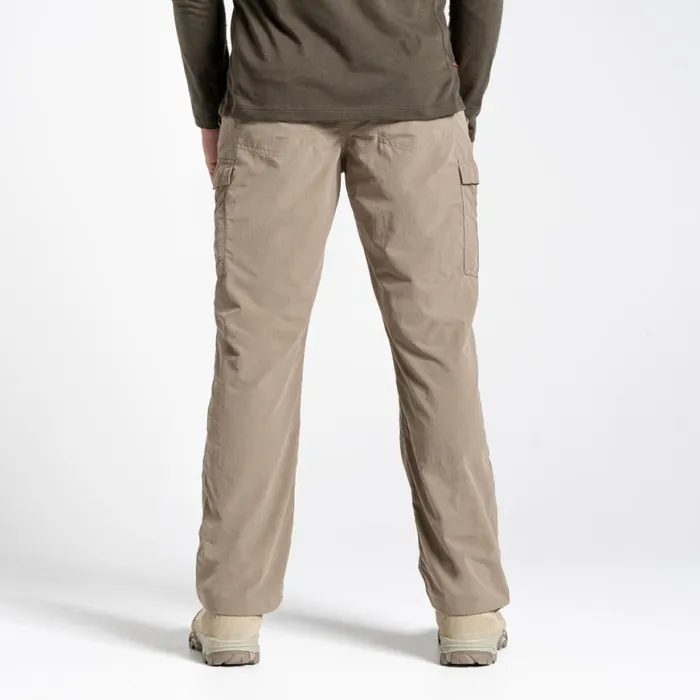 Mens Walking Trousers Craghoppers NosiLife Cargo II Trousers Pebble Mens Walking Trousers Craghoppers NosiLife Cargo II Trousers Pebble