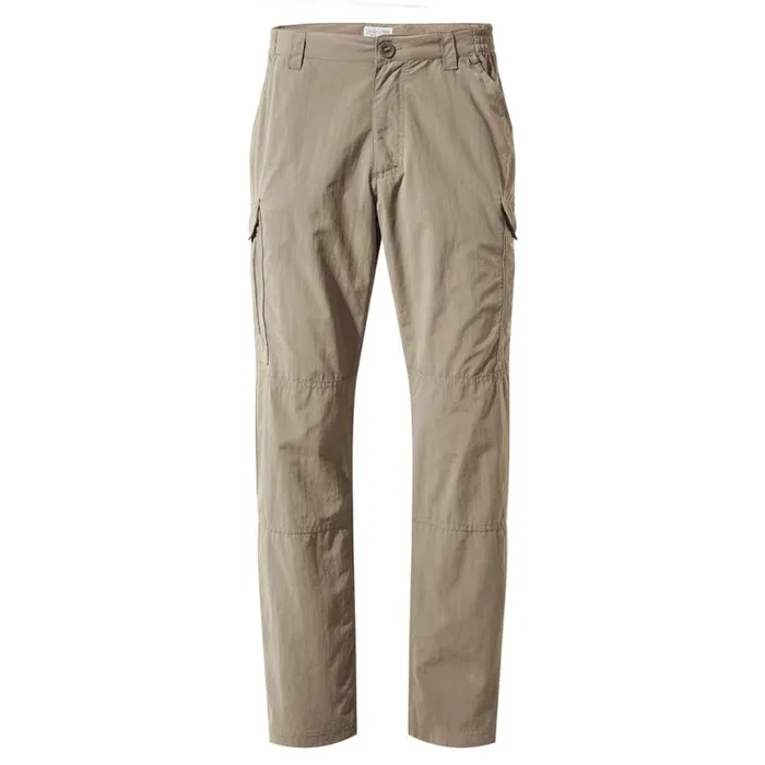 Mens Walking Trousers Craghoppers NosiLife Cargo II Trousers Pebble Mens Walking Trousers Craghoppers NosiLife Cargo II Trousers Pebble