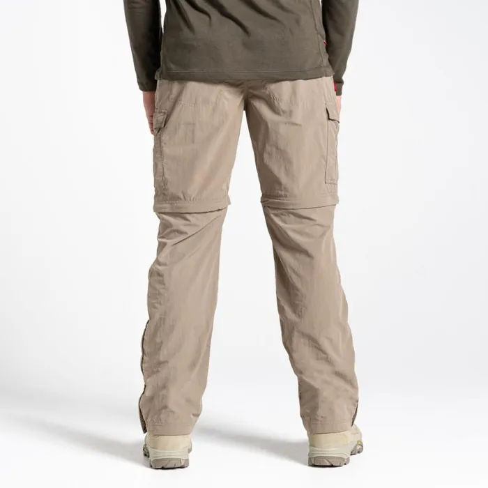 Mens Walking Trousers Craghoppers NosiLife Convertible II Trousers Pebble Mens Walking Trousers Craghoppers NosiLife Convertible II Trousers Pebble