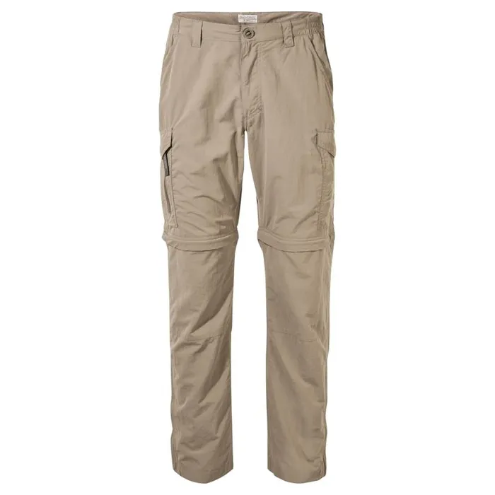 Mens Walking Trousers Craghoppers NosiLife Convertible II Trousers Pebble Mens Walking Trousers Craghoppers NosiLife Convertible II Trousers Pebble
