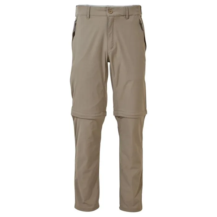 Mens Walking Trousers Craghoppers NosiLife Pro Convertible II Trousers Pebble Mens Walking Trousers Craghoppers NosiLife Pro Convertible II Trousers Pebble