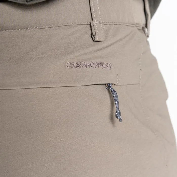 Mens Walking Trousers Craghoppers NosiLife Pro Convertible II Trousers Pebble Mens Walking Trousers Craghoppers NosiLife Pro Convertible II Trousers Pebble