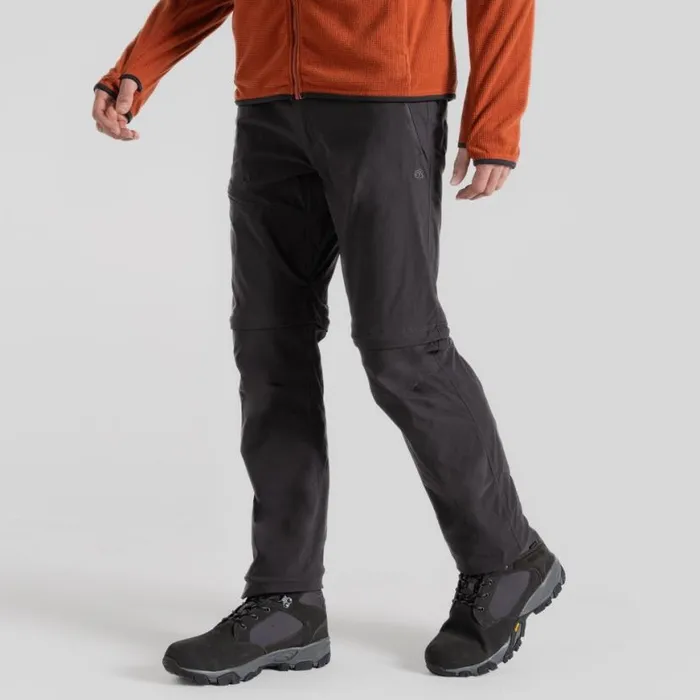 Mens Walking Trousers Craghoppers NosiLife Pro Convertible Trouser III Black Pepper Mens Walking Trousers Craghoppers NosiLife Pro Convertible Trouser III Black Pepper