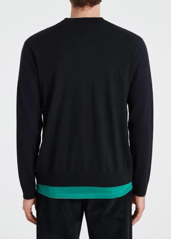 Mens Washable Wool 039Artist Stripe039 Cardigan Paul Smith Sweaters