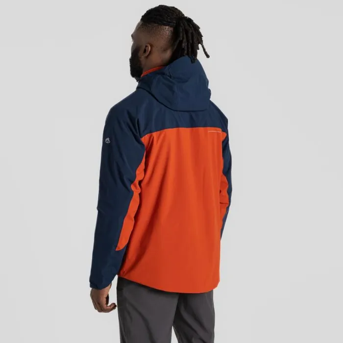 Mens Waterproof Jackets Craghoppers Diggory Stretch Waterproof Jacket Blue Navy Carnelian Orange Mens Waterproof Jackets Craghoppers Diggory Stretch Waterproof Jacket Blue Navy Carnelian Orange