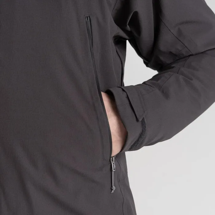 Mens Waterproof Jackets Craghoppers Dynamic Pro II Waterproof Jacket Black Pepper Mens Waterproof Jackets Craghoppers Dynamic Pro II Waterproof Jacket Black Pepper