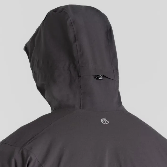 Mens Waterproof Jackets Craghoppers Dynamic Pro II Waterproof Jacket Black Pepper Mens Waterproof Jackets Craghoppers Dynamic Pro II Waterproof Jacket Black Pepper