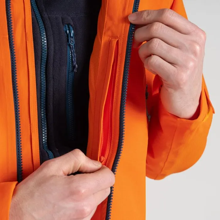 Mens Waterproof Jackets Craghoppers Dynamic Pro II Waterproof Jacket Vivid Orange Mens Waterproof Jackets Craghoppers Dynamic Pro II Waterproof Jacket Vivid Orange
