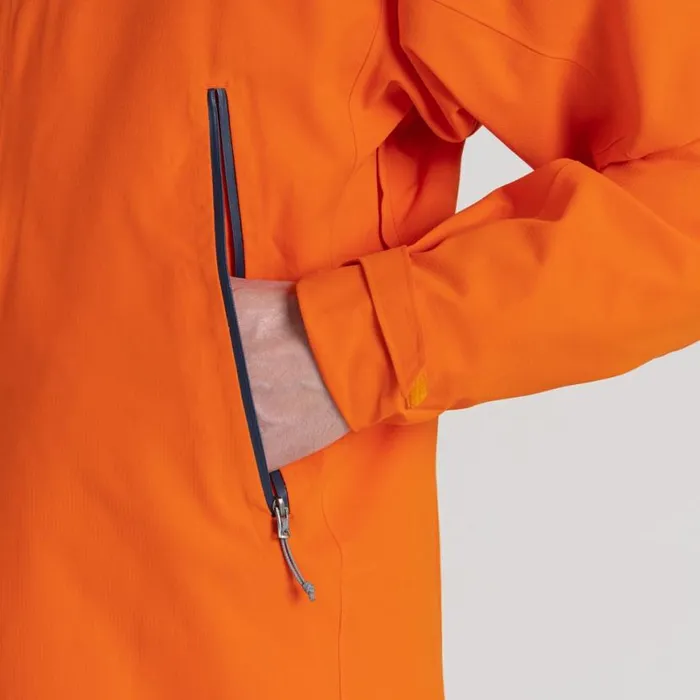 Mens Waterproof Jackets Craghoppers Dynamic Pro II Waterproof Jacket Vivid Orange Mens Waterproof Jackets Craghoppers Dynamic Pro II Waterproof Jacket Vivid Orange