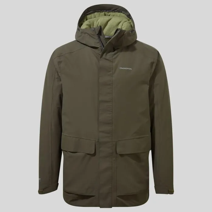 Mens Waterproof Jackets Craghoppers Lorton Thermic Jacket Woodland Green Mens Waterproof Jackets Craghoppers Lorton Thermic Jacket Woodland Green