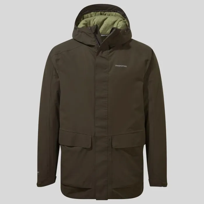 Mens Waterproof Jackets Craghoppers Lorton Thermic Jacket Woodland Green Mens Waterproof Jackets Craghoppers Lorton Thermic Jacket Woodland Green