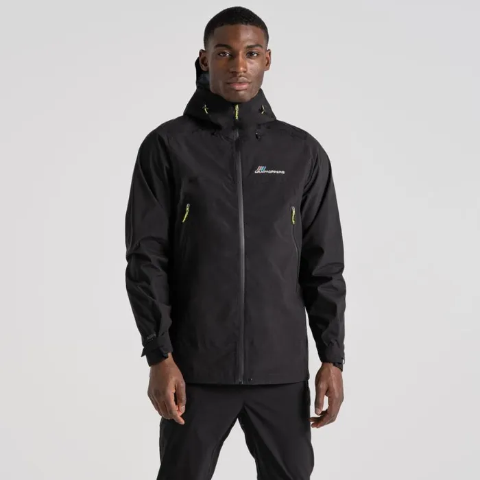 Mens Waterproof Jackets Craghoppers Maris 25L Stretch Waterproof Jacket Black Mens Waterproof Jackets Craghoppers Maris 25L Stretch Waterproof Jacket Black