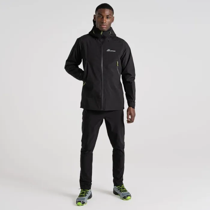 Mens Waterproof Jackets Craghoppers Maris 25L Stretch Waterproof Jacket Black Mens Waterproof Jackets Craghoppers Maris 25L Stretch Waterproof Jacket Black