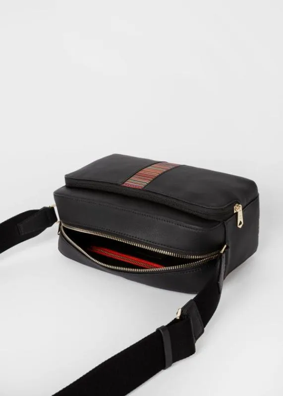 MensWomens CrossBody Bag With 039Signature Stripe039 Panel Paul Smith Bags MensWomens CrossBody Bag With 039Signature Stripe039 Panel Paul Smith Bags