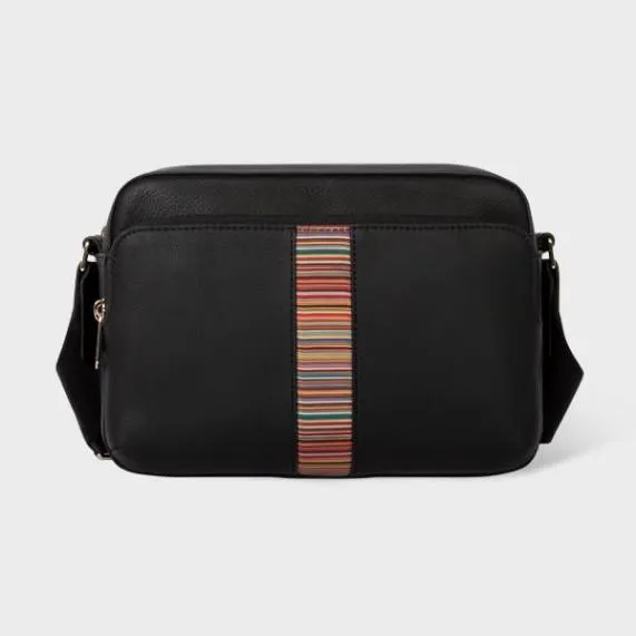 MensWomens CrossBody Bag With 039Signature Stripe039 Panel Paul Smith Bags MensWomens CrossBody Bag With 039Signature Stripe039 Panel Paul Smith Bags