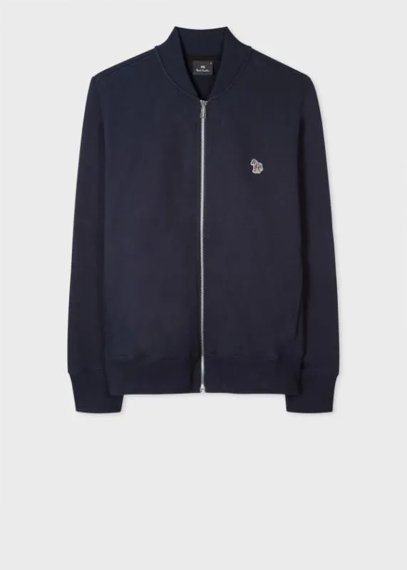 Mens Zebra Logo Bomber Jacket Paul Smith Sweatshirts and Hoodies