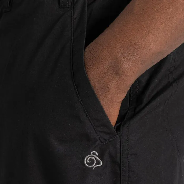 Mens Zip Off Trousers Craghoppers Kiwi Convertible Trousers Black Mens Zip Off Trousers Craghoppers Kiwi Convertible Trousers Black