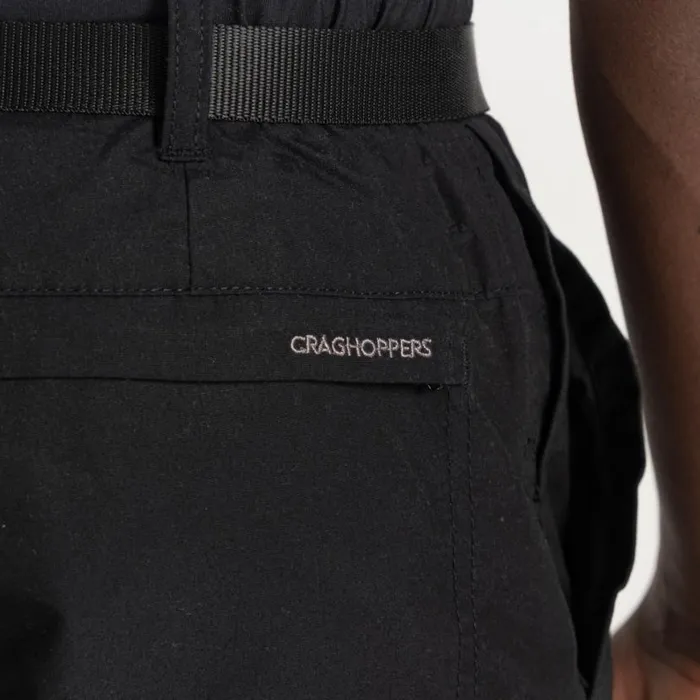 Mens Zip Off Trousers Craghoppers Kiwi Convertible Trousers Black Mens Zip Off Trousers Craghoppers Kiwi Convertible Trousers Black