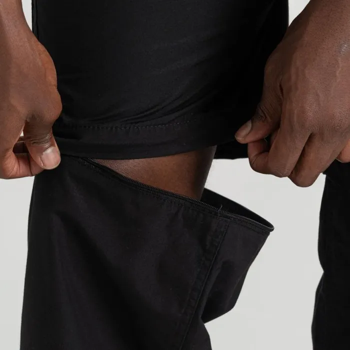 Mens Zip Off Trousers Craghoppers Kiwi Convertible Trousers Black Mens Zip Off Trousers Craghoppers Kiwi Convertible Trousers Black