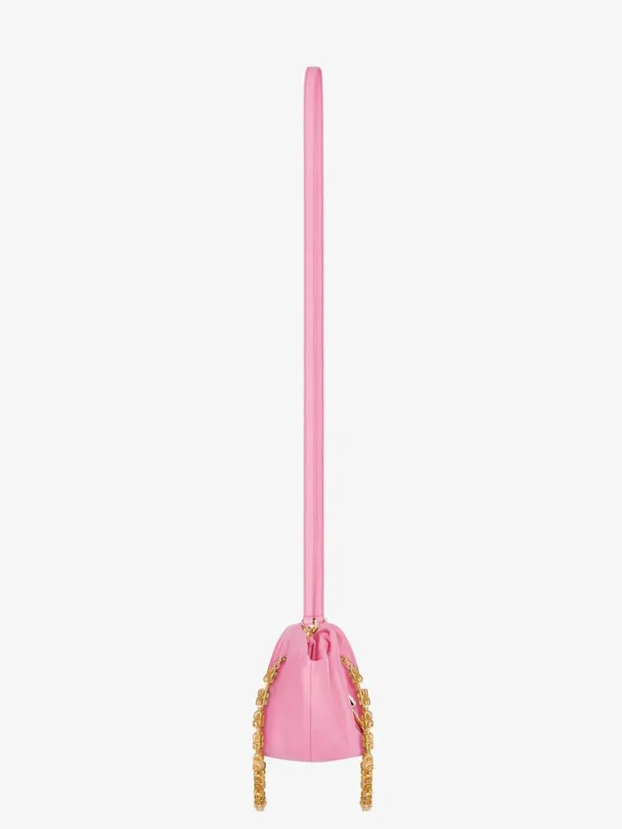 Mini Kenny Neo Bag In Leather Bright Pink Women Givenchy Crossbody Bags