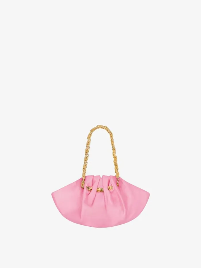 Mini Kenny Neo Bag In Leather Bright Pink Women Givenchy Crossbody Bags