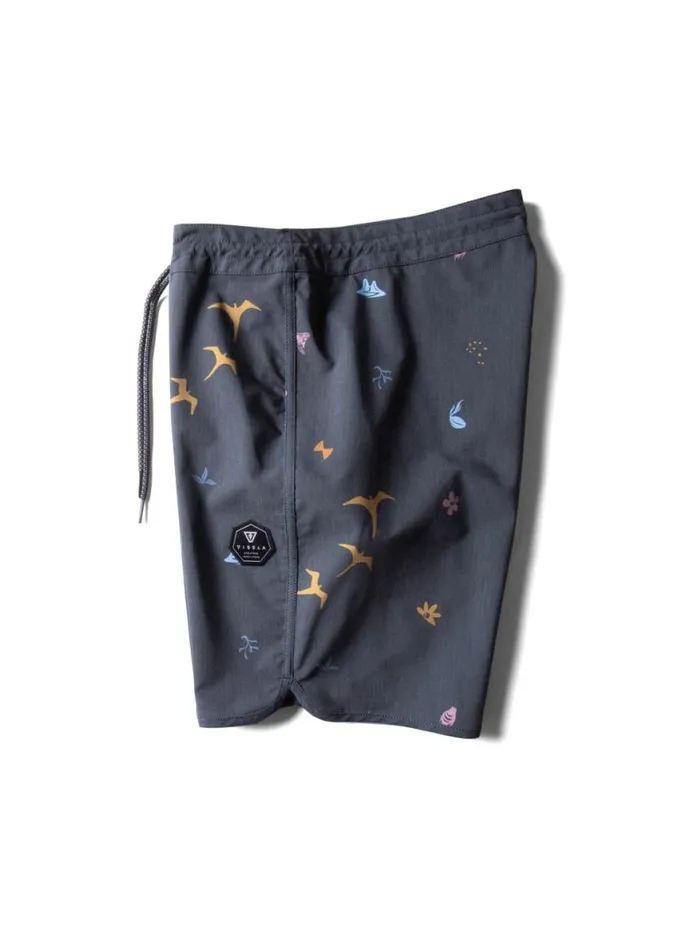 Miyashiro Island Stargazer 185quot Boardshort Phantom Men Vissla Boardshorts