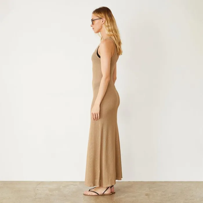 MONROW Dresses Mesh Maxi Dress 8211 Women MONROW Dresses Mesh Maxi Dress 8211 Women
