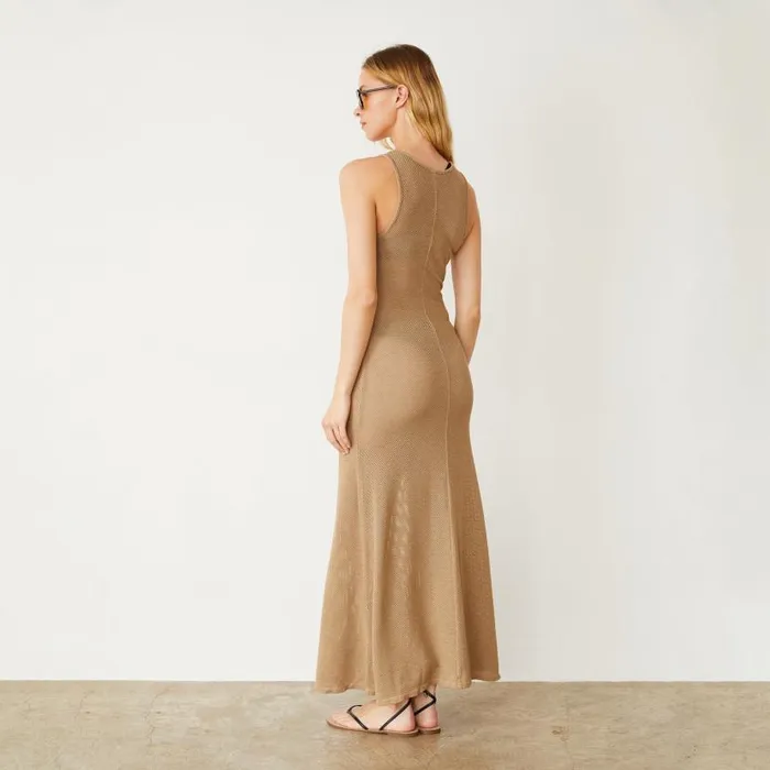 MONROW Dresses Mesh Maxi Dress 8211 Women MONROW Dresses Mesh Maxi Dress 8211 Women