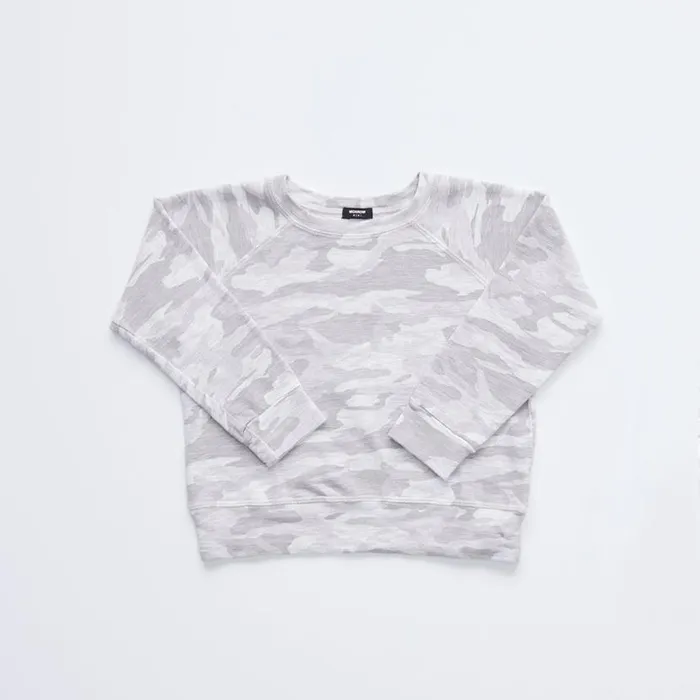 MONROW Kids Kids Supersoft Camo Raglan 8211 Kids