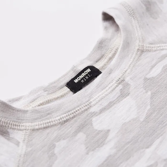 MONROW Kids Kids Supersoft Camo Raglan 8211 Kids MONROW Kids Kids Supersoft Camo Raglan 8211 Kids