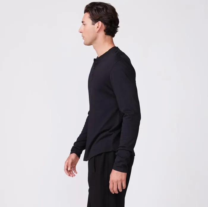 MONROW Men039s Long Sleeve Henley 8211 Men MONROW Men039s Long Sleeve Henley 8211 Men