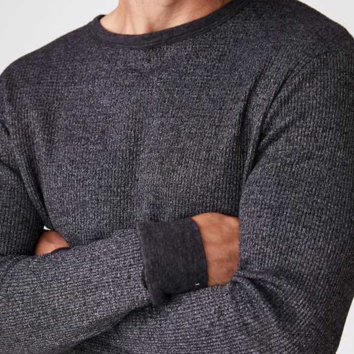 MONROW Men039s Thermal Long Sleeve Crew 8211 Men MONROW Men039s Thermal Long Sleeve Crew 8211 Men