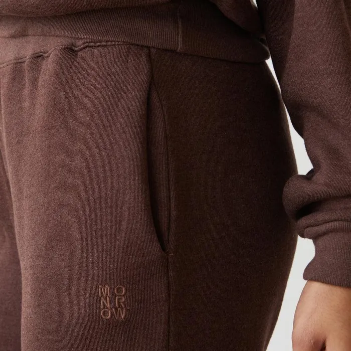 MONROW Sweats Teddy Fleece Straight Leg Sweat 8211 Women MONROW Sweats Teddy Fleece Straight Leg Sweat 8211 Women