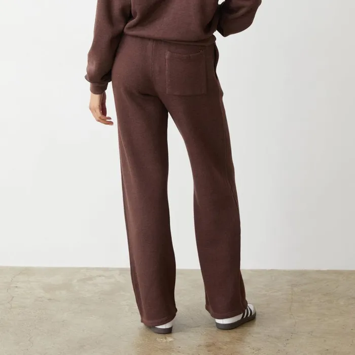 MONROW Sweats Teddy Fleece Straight Leg Sweat 8211 Women MONROW Sweats Teddy Fleece Straight Leg Sweat 8211 Women