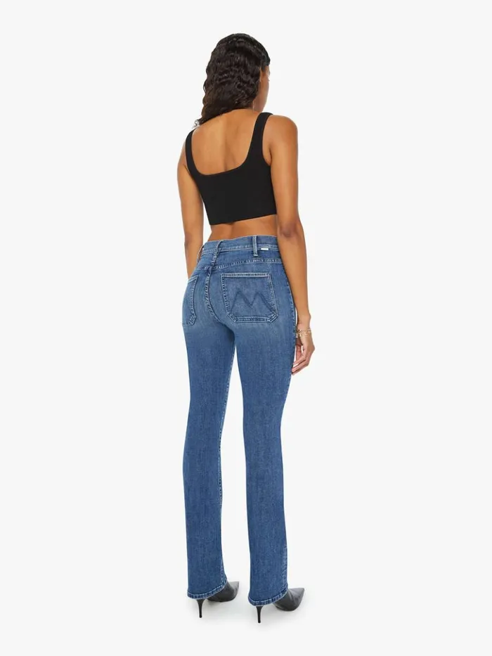 Mother Denim Bootcut The Patch Pocket Insider Sneak Wash Caving In 8211 Women Mother Denim Bootcut The Patch Pocket Insider Sneak Wash Caving In 8211 Women