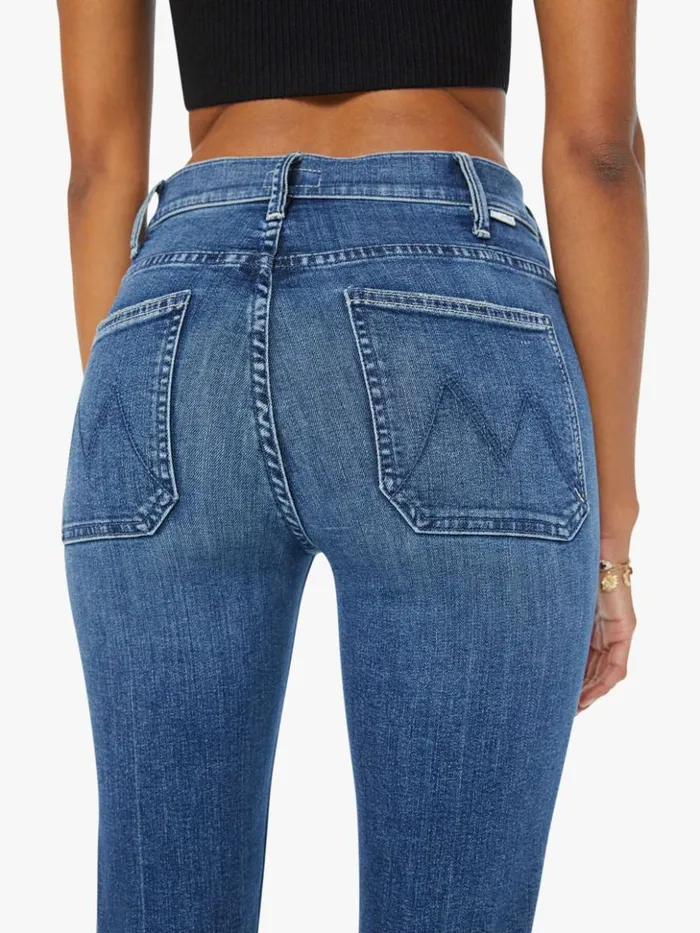 Mother Denim Bootcut The Patch Pocket Insider Sneak Wash Caving In 8211 Women Mother Denim Bootcut The Patch Pocket Insider Sneak Wash Caving In 8211 Women