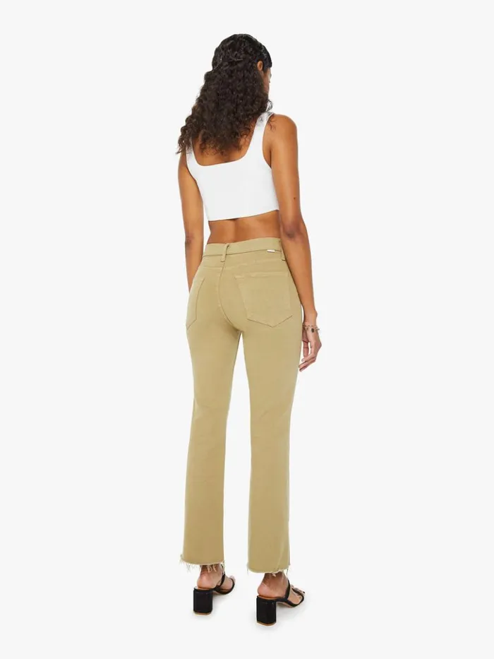 Mother Denim Flare The Tripper Flood Fray Cedar 8211 Women