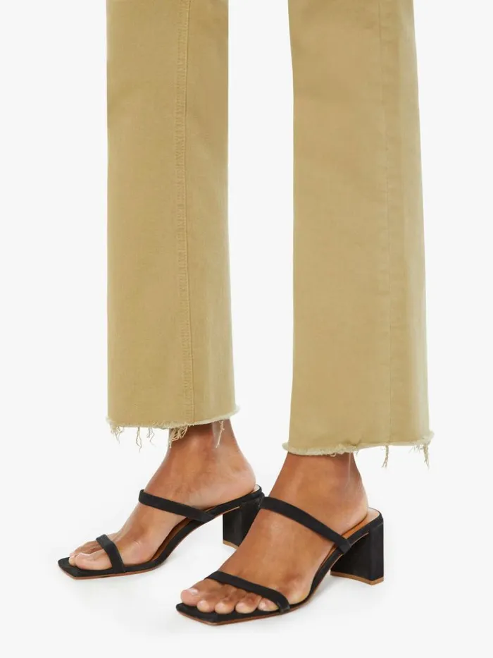 Mother Denim Flare The Tripper Flood Fray Cedar 8211 Women