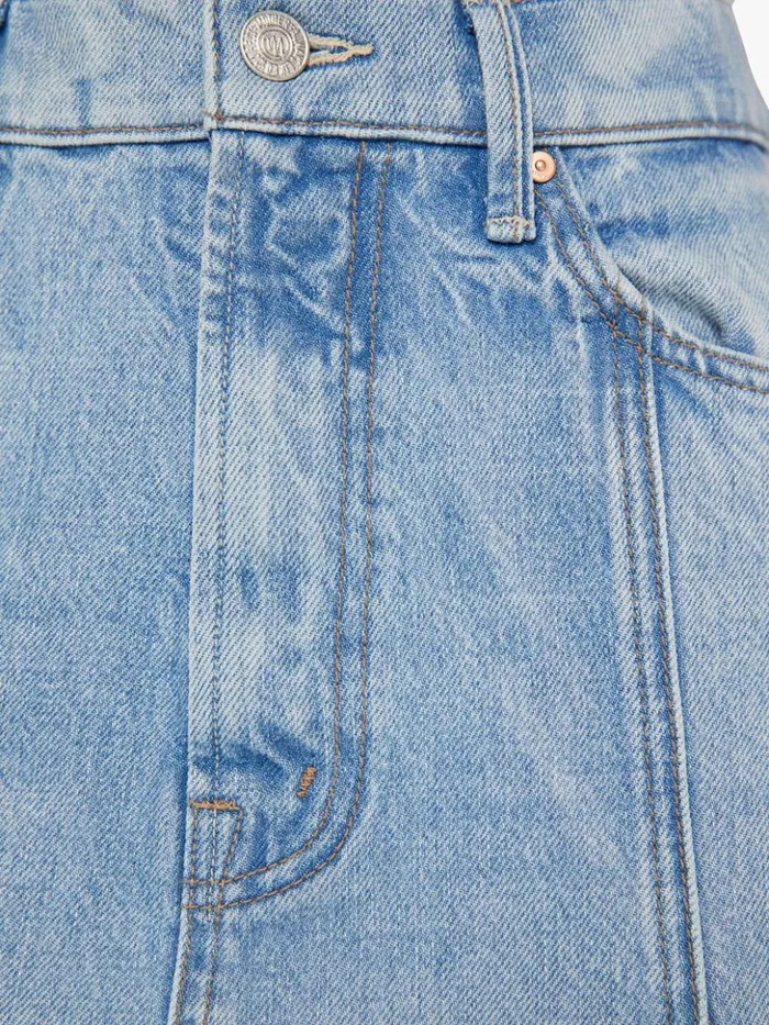 Mother Denim Skirts The Half Swing Fray Silent Treatment 8211 Women